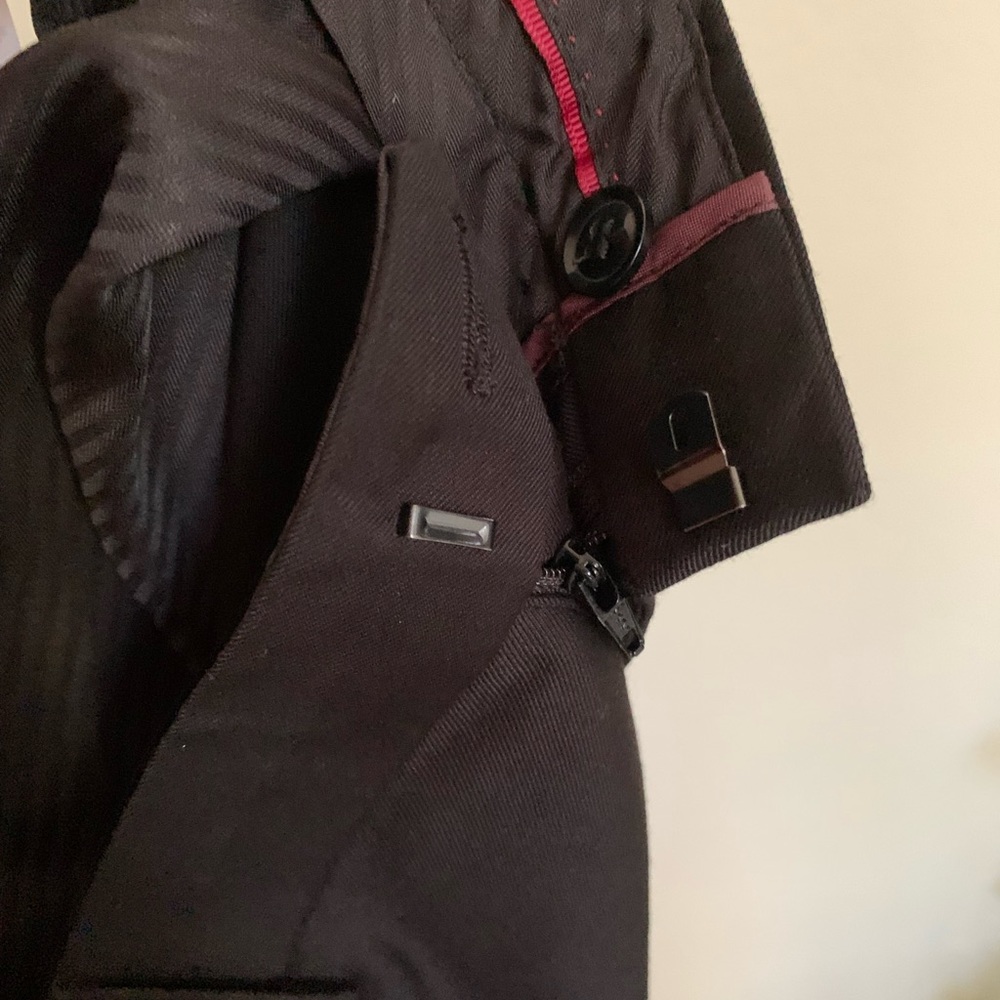Mens Black Topman Slimfit Suit. - Picture 5 of 16